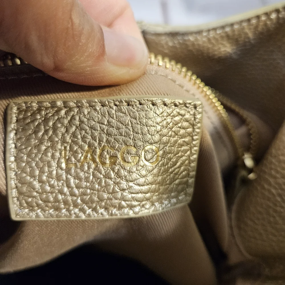 Laggo leather gold